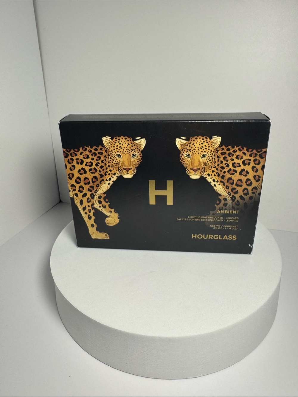 Hourglass Ambient Lighting Edit Unlocked Palette LEOPARD Discontinued Rare NIB